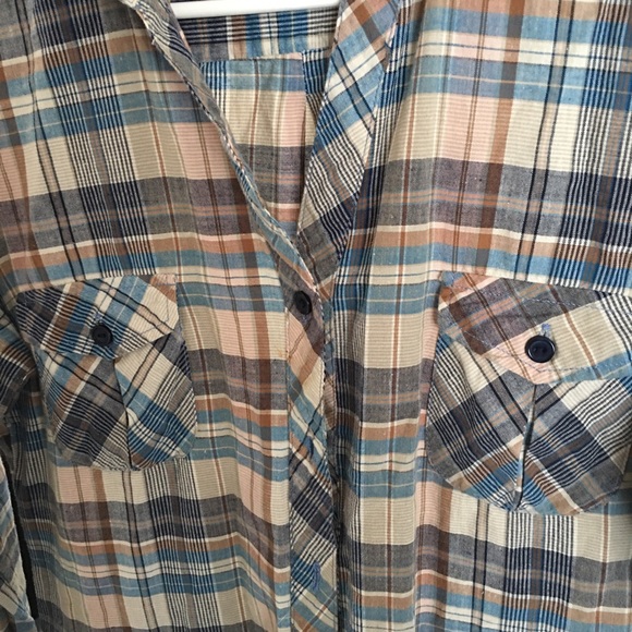 SAMMY VINTAGE PLAID SHIRT size M - Picture 4 of 7